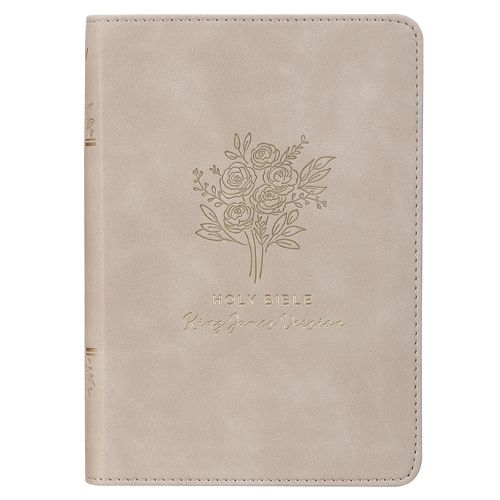 Cover image for KJV Bible Compact Faux Leather Taupe