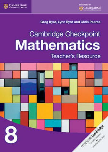 Cover image for Cambridge Checkpoint Mathematics Teacher's Resource 8