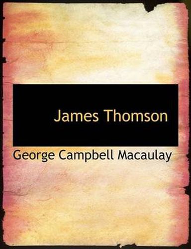 Cover image for James Thomson