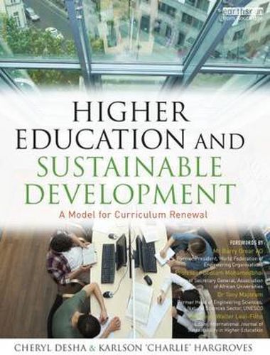 Cover image for Higher Education and Sustainable Development: A model for curriculum renewal