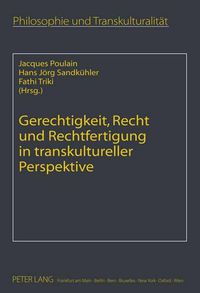 Cover image for Gerechtigkeit, Recht Und Rechtfertigung in Transkultureller Perspektive