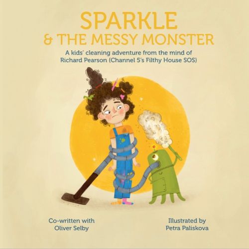 Cover image for Sparkle & the Messy Monster