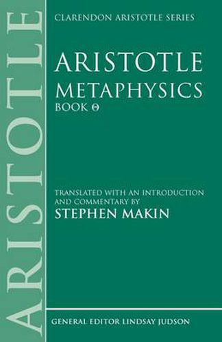 Cover image for Aristotle - Metaphysics Theta: Translated with an Introduction and Commentary