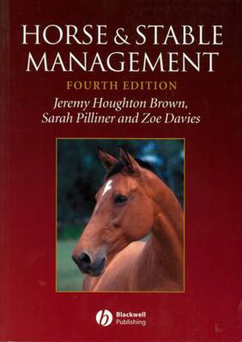 Cover image for Horse and Stable Management