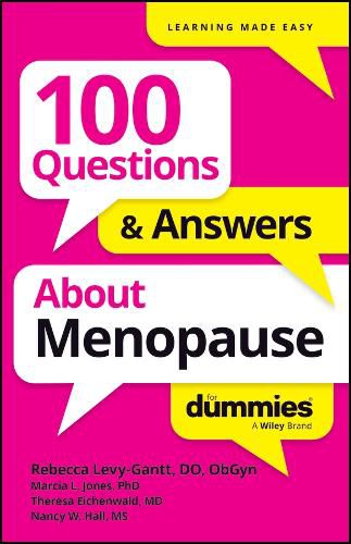 Cover image for 100 Questions & Answers About Menopause For Dummies