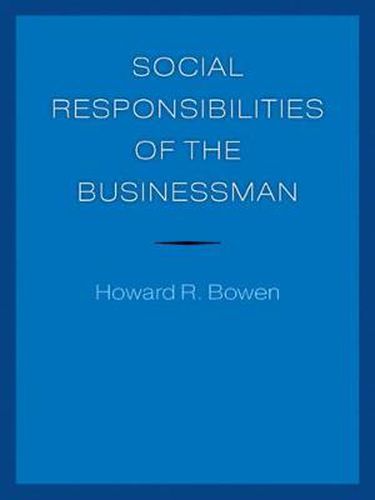 Cover image for Social Responsibilities of the Businessman