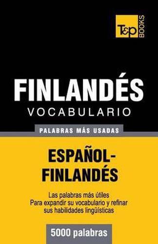 Vocabulario espanol-finlandes - 5000 palabras mas usadas