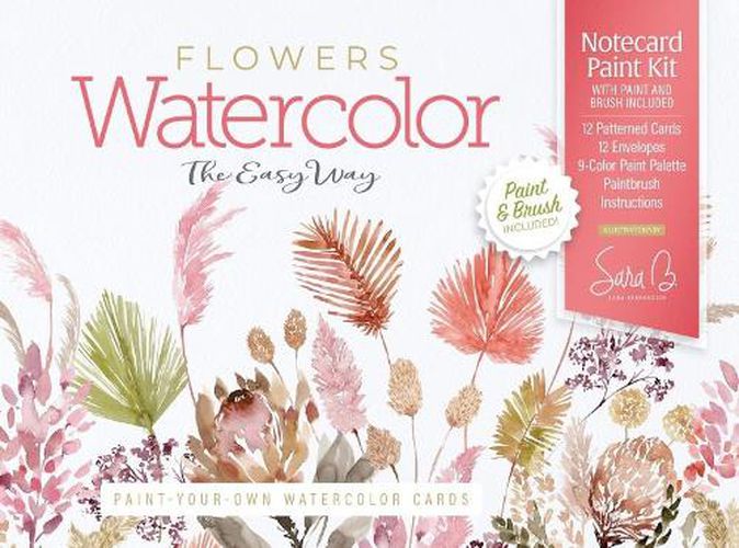 Cover image for Watercolor the Easy Way Paint-Your-Own Watercolor Cards Flowers