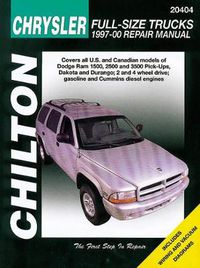 Cover image for Dodge Pick-Ups 97-01 (Chilton)