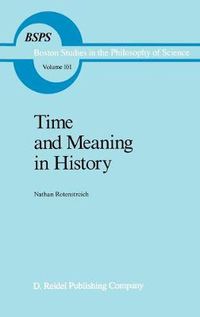 Cover image for Time and Meaning in History