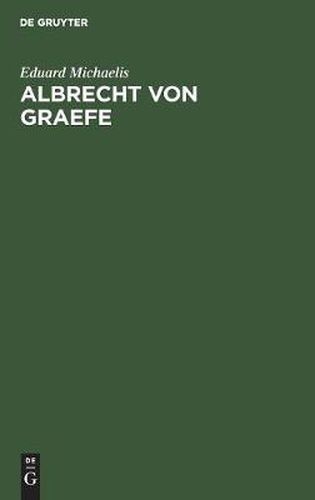 Cover image for Albrecht von Graefe