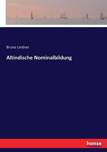 Cover image for Altindische Nominalbildung