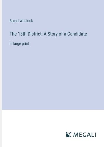 Cover image for The 13th District; A Story of a Candidate