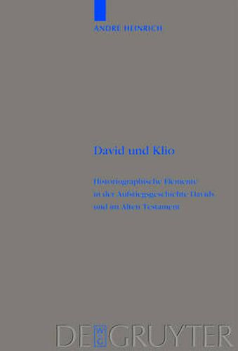 Cover image for David und Klio