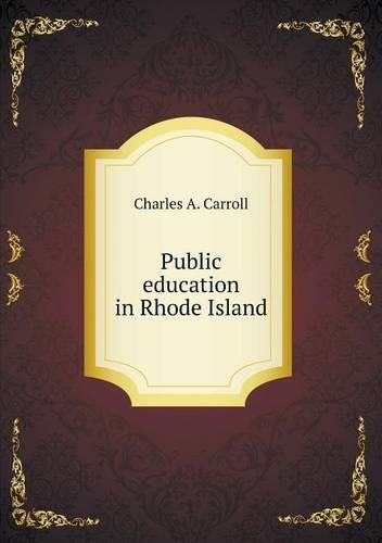 Cover image for Public education in Rhode Island