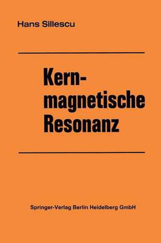 Cover image for Kernmagnetische Resonanz