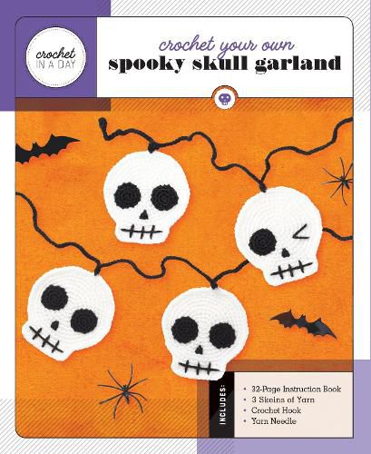 Spooky Skull Garland (Crochet Your Own Kit)