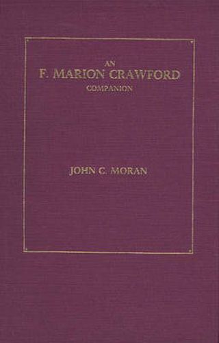 Cover image for An F. Marion Crawford Companion