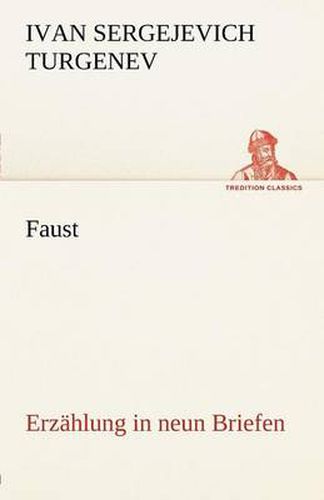 Cover image for Faust: Erzahlung in Neun Briefen