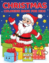 Cover image for Christmas Coloring Book for Kids Ages 4-8