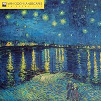Cover image for Vincent van Gogh Landscapes Wall Calendar 2025 (Art Calendar)