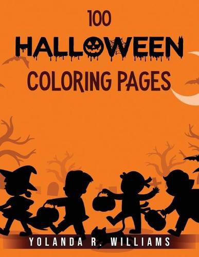 Cover image for 100 Halloween Coloring Pages