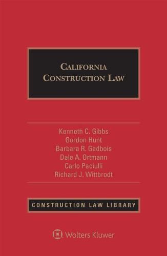 Cover image for California Construction Law