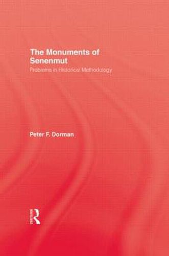 Cover image for Monuments Of Senemut