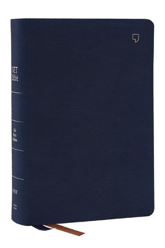 Cover image for NET Bible, Full Notes Edition (NET, Blue Leathersoft, Comfort Print)