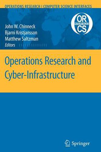 Cover image for Operations Research and Cyber-Infrastructure