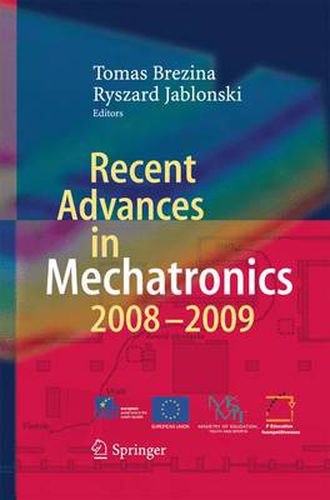 Cover image for Recent Advances in Mechatronics: 2008 - 2009