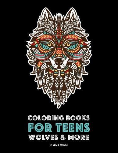 Cover image for Coloring Books For Teens