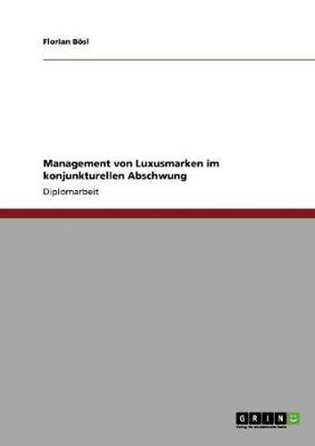 Cover image for Management von Luxusmarken im konjunkturellen Abschwung