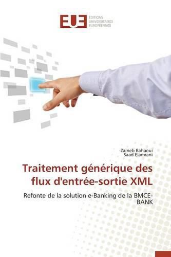 Cover image for Traitement G n rique Des Flux d'Entr e-Sortie XML