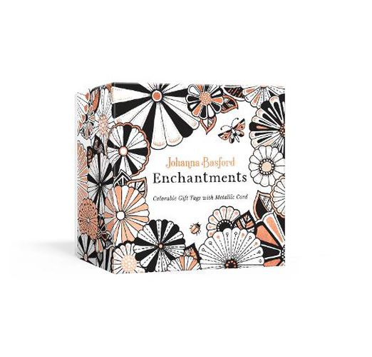 Johanna Basford Enchantments Colorable Gift Tags With Metallic Cord