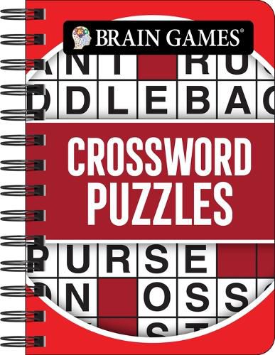 Cover image for Brain Games - To Go - Crossword Puzzles (Red)