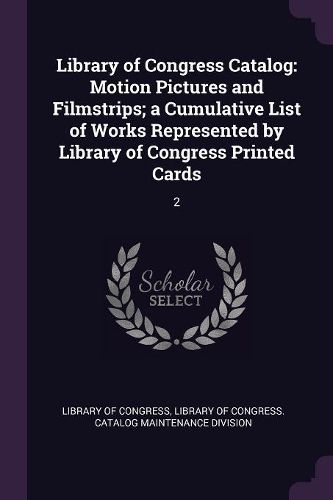 Cover image for Library of Congress Catalog