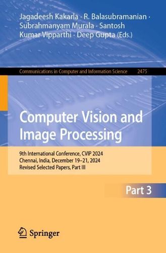 Computer Vision and Image Processing, (9783031936937) — Readings Books