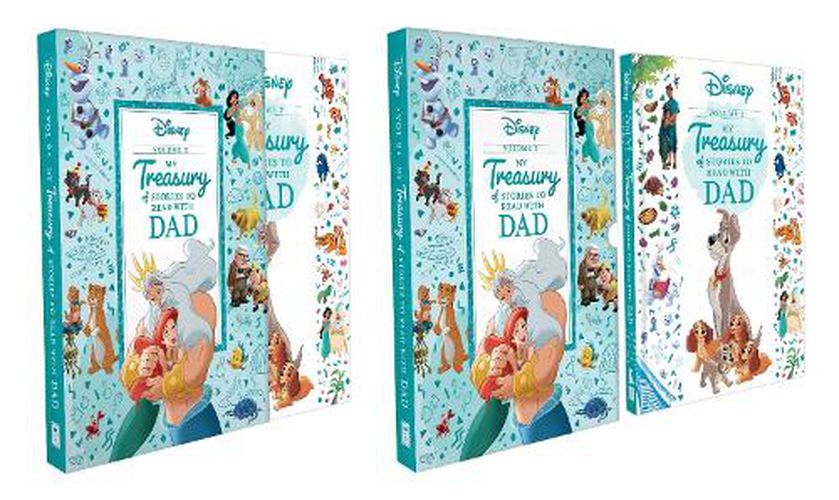 Cover image for My Deluxe Treasury of Stories to Read with Dad: Volume 2 (Disney)