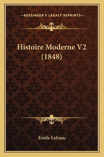 Histoire Moderne V2 (1848)