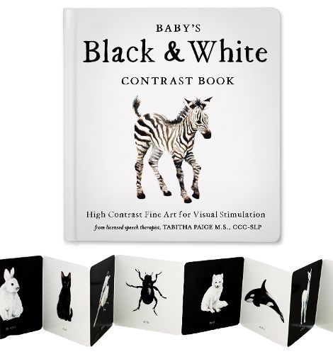 Cover image for Baby's Black and White Contrast Book