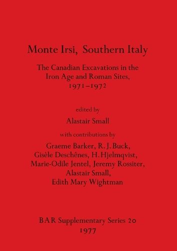 Cover image for Monte Irsi Southern Italy