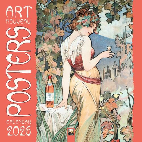 Cover image for Art Nouveau Posters Wall Calendar 2026 (Art Calendar)