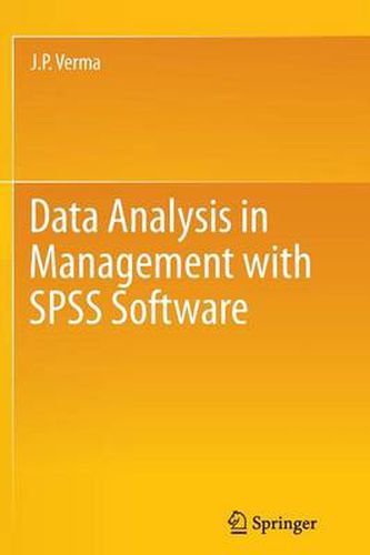 Cover image for Data Analysis in Management with SPSS Software