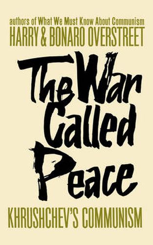 Cover image for The War Called Peace