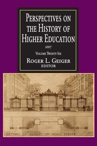 Cover image for Perspectives on the History of Higher Education: Volume 26, 2007