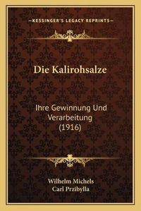 Cover image for Die Kalirohsalze: Ihre Gewinnung Und Verarbeitung (1916)