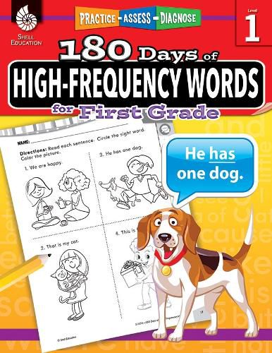 180 Days of High-Frequency Words for First Grade: Practice, Assess, Diagnose