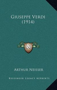 Cover image for Giuseppe Verdi (1914)