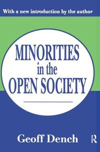 Cover image for Minorities in the Open Society